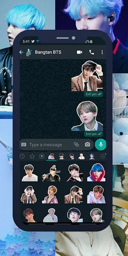 Suga BTS WASticker screenshot 1