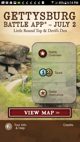 Gettysburg Battle App: July 2 screenshot 3