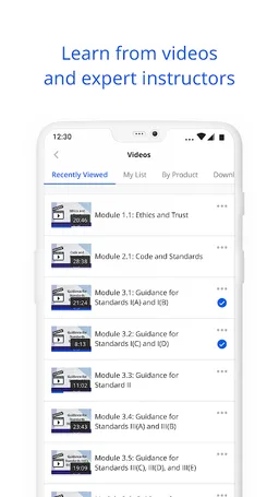 Kaplan Schweser screenshot 2