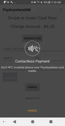 Payanywhere SDK screenshot 2
