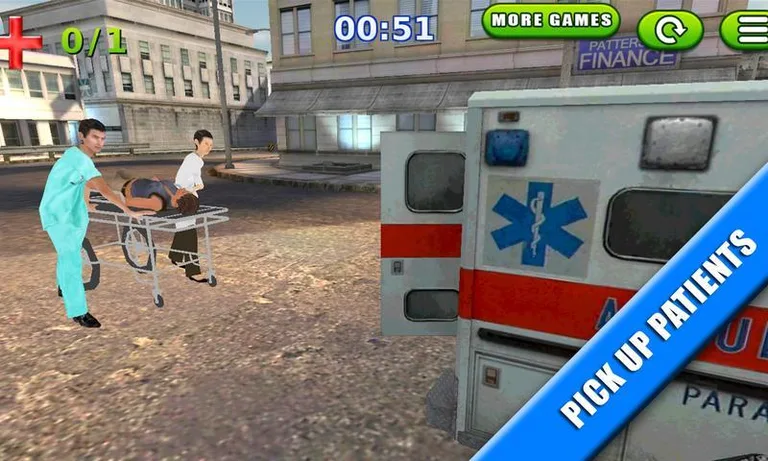Emergency Ambulance Driver 3D screenshot 11