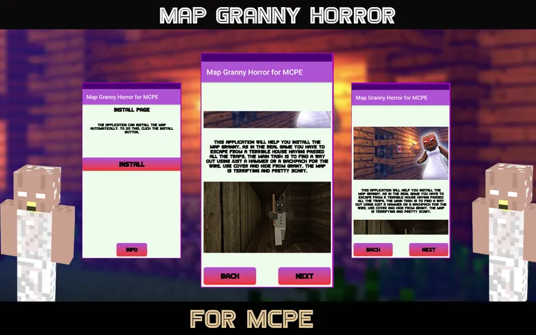 Horror Map for MCPE - Granny screenshot 3
