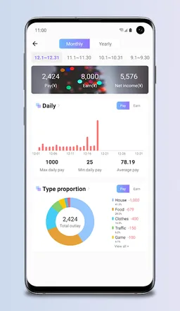 NaWallet - Pure accounting screenshot 1
