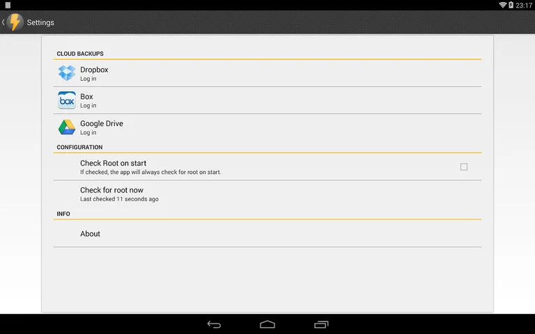 Flashify (for root users) screenshot 4