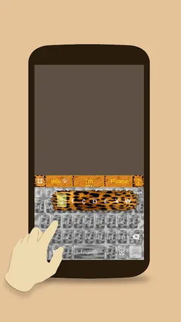 ai.keyboard Tiger theme screenshot 4