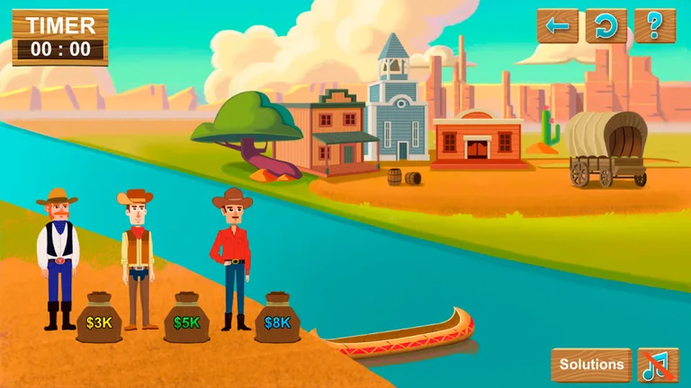 The River Tests - IQ Logic Puzzles & Brain Games screenshot 5