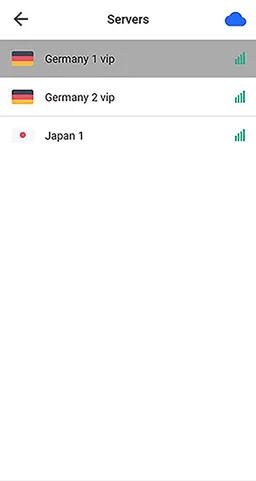 Nax VPN screenshot 2