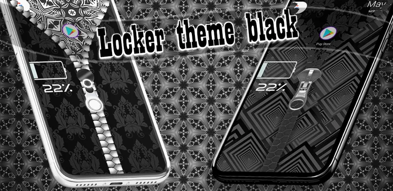 Locker theme black cover image