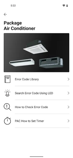 Panasonic AC Service Guide screenshot 2