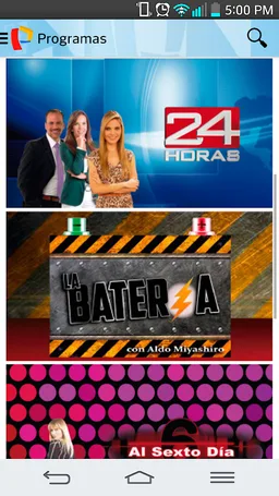 Panamericana Televisión screenshot 3