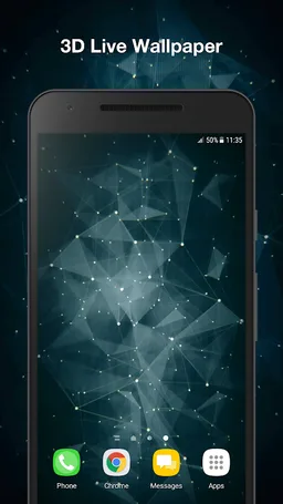 Particle Constellations Live Wallpaper PRO screenshot 1