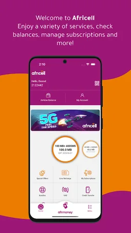 MyAfricell GM screenshot 1