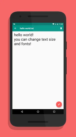 txtpad — Notepad for Android, Create txt files 🗒️ screenshot 6