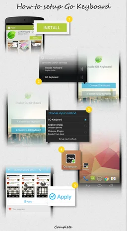 Shining Love Keyboard Theme screenshot 1