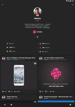 Dribbble screenshot 15