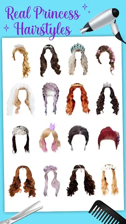 Princess Hairstyles screenshot 4
