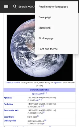XOWA - Wikipedia Offline screenshot 4