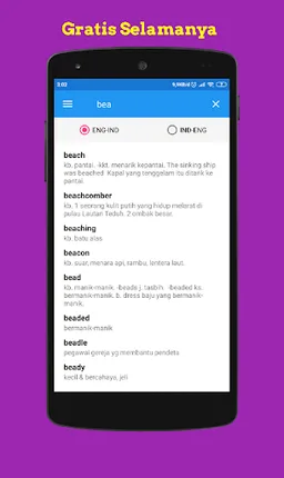 Kamus Inggris - Indonesia Lengkap Praktis screenshot 5