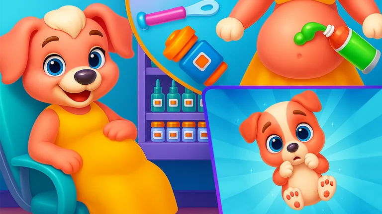 Newborn Puppy Daycare Games screenshot 8