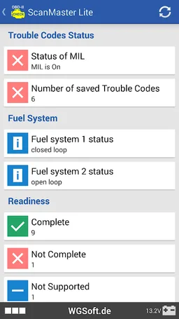 ScanMaster for ELM327 OBD-2 screenshot 3