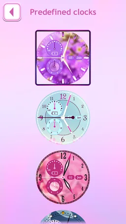 Flower Watch Live Wallpaper screenshot 1