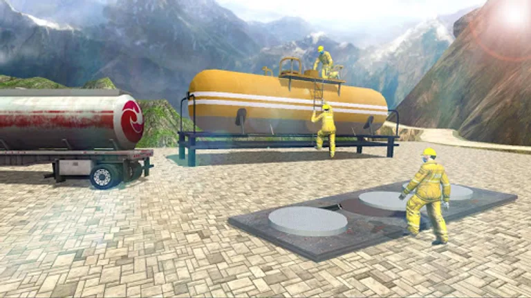 Hill Truck Driving 3D screenshot 3