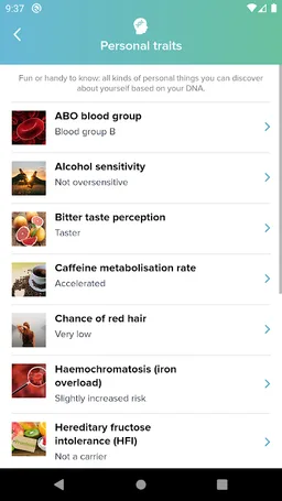 DNA test | iGene | DNA-healthcheck screenshot 4
