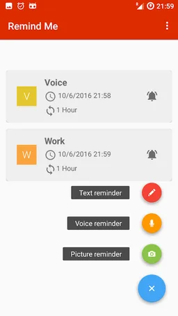 Reminder app screenshot 3