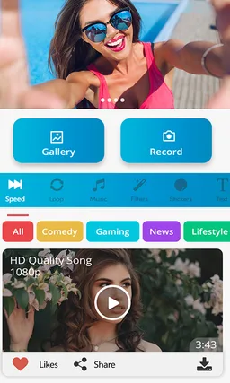 Video Looper: Reverse Video Maker, Editor, Effects screenshot 2