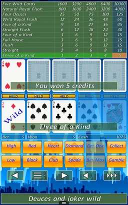 Video Poker Slot Machine. screenshot 8