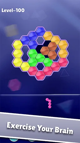 ShapeFit Hexa Puzzle Challenge screenshot 3