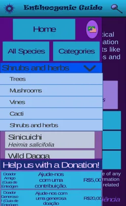 Entheogenic Guide screenshot 2