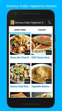 Delicious Indian Vegetarian Re screenshot 1