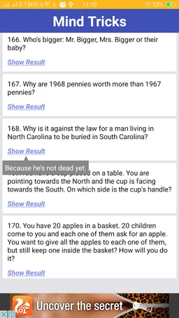 New Mind Tricks screenshot 1