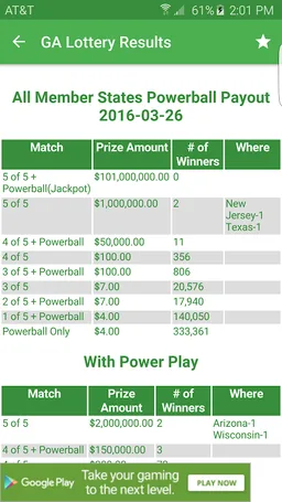 GA Lottery Results screenshot 7