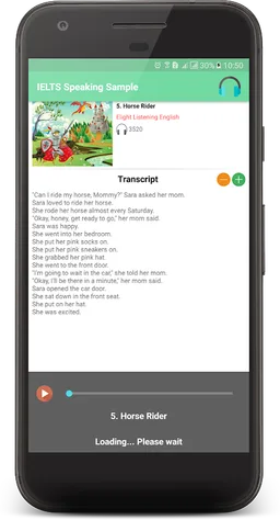 IELTS SPEAKING SAMPLE screenshot 2