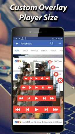 Floating Video Player For Mobi screenshot 4
