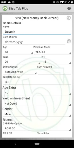 BLISS Tab Plus screenshot 4
