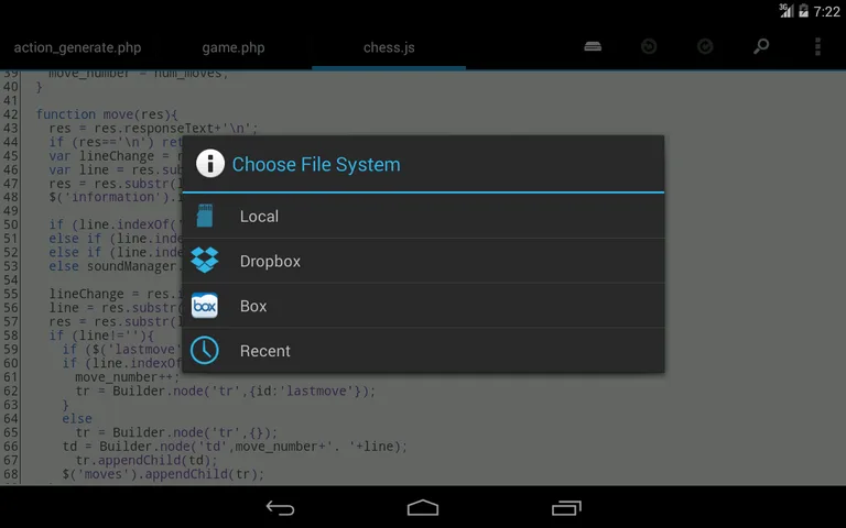 DroidEdit (free code editor) screenshot 11