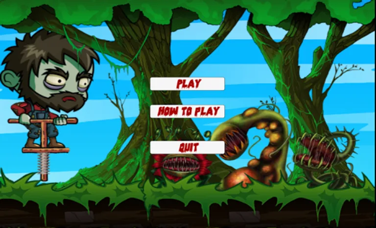 Zombie and a Pogo screenshot 4