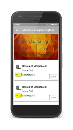 Mechanical Engineering MCQ screenshot 3