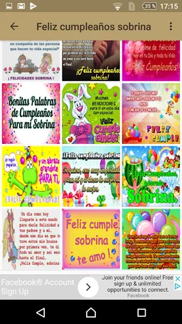 Aniversario sobrina estimada screenshot 8