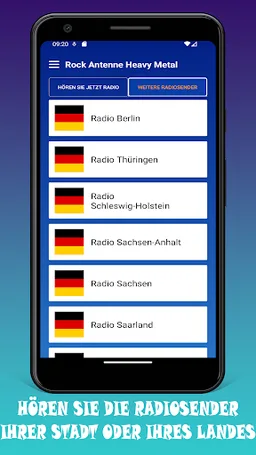 Rock Antenne Heavy Metal App screenshot 4