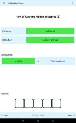 Learn Cryptic Crosswords screenshot 7