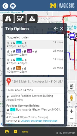 U-M Magic Bus screenshot 8