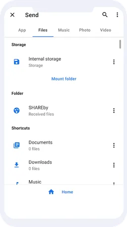 SHAREby - File Transfer & Share it screenshot 4