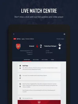 Arsenal Official App screenshot 6