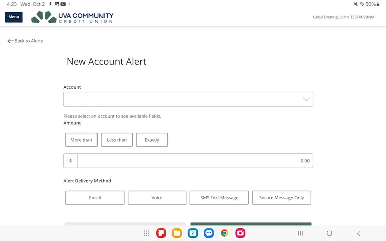 UVA Community CU Mobile App screenshot 6