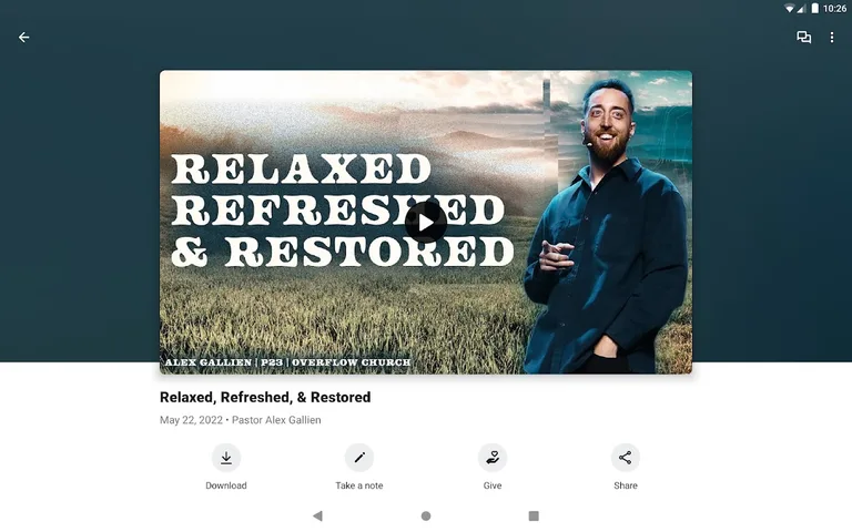 Overflow Church screenshot 9