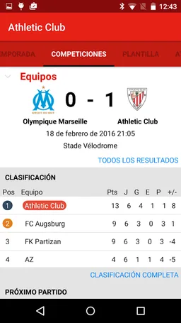 Athletic Club Oficial screenshot 4